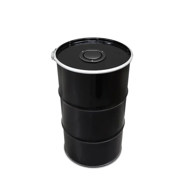 Olievat prullenbak 120L - Met glasrozet klep