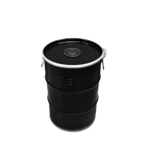 Olievat prullenbak 60L - Glasbak - Met glasrozet klep