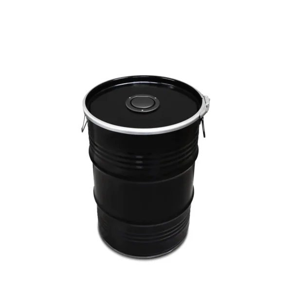 Olievat prullenbak 60L - Glasbak - Met glasrozet klep
