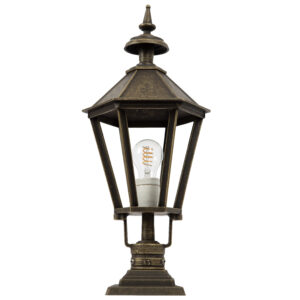 Donau Sokkellamp Brons