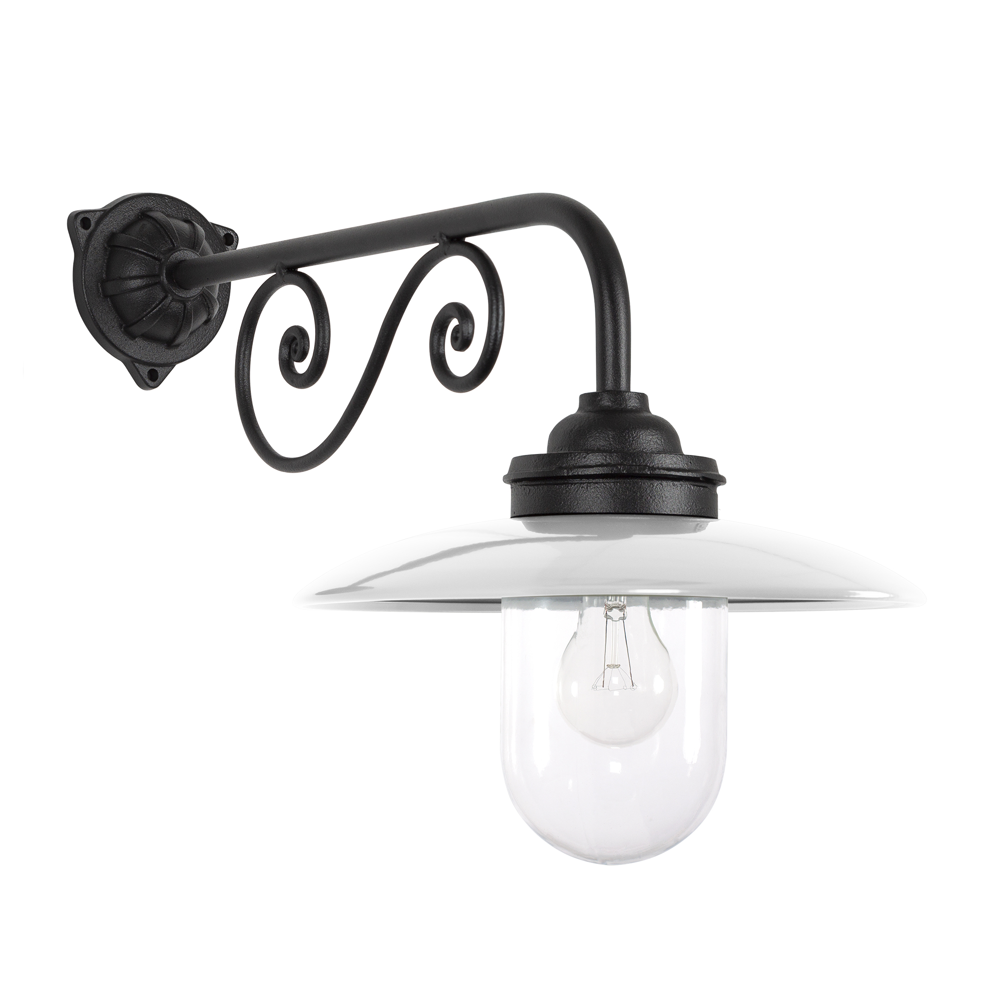 Ardennes Stallamp Zwart/Krijtwit 1 Ardennes Stallamp Zwart/Krijtwit